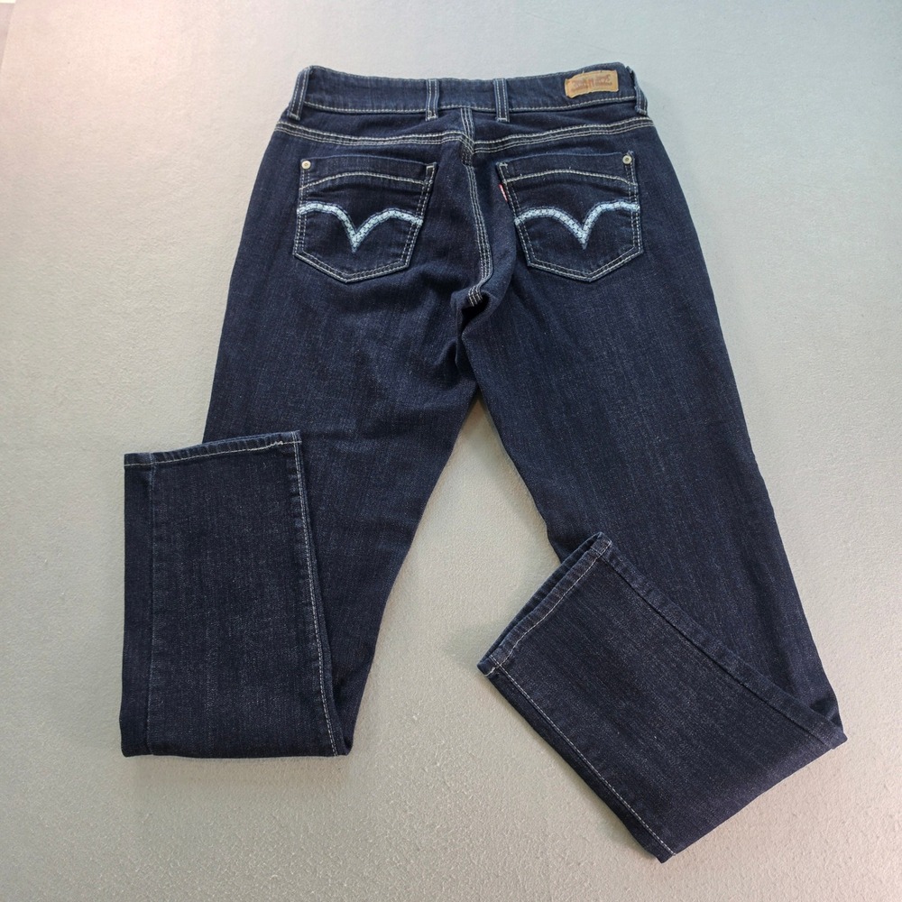 Levis 529 Curvy Skinny Leg Jeans Dark Wash Indigo Denim W29 L32